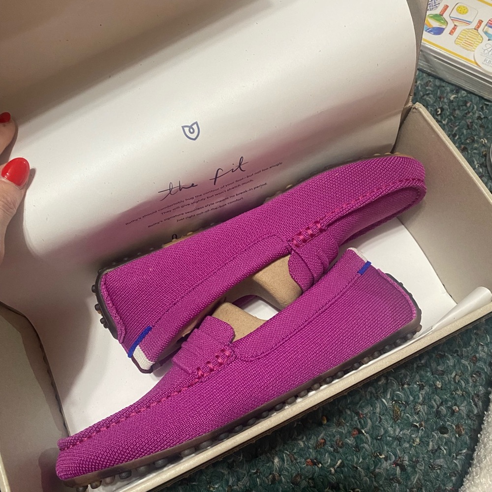 NWT ROTHY DRIVERS SIZE 6.5